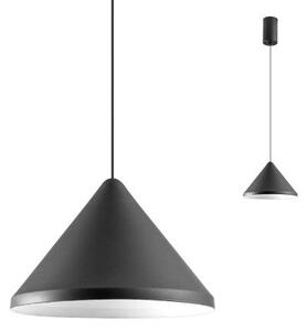 REDO 01-1986 EIKO závesné svietidlo D240mm LED 13W/656lm 3000K čierna