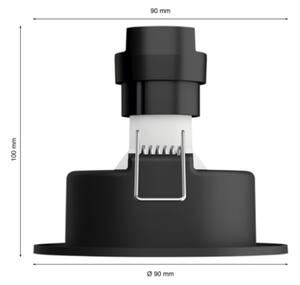 Philips HUE White and color Ambiance 8720169318977 Centura zápustné svietidlo GU10 4,2W/350lm 2000-6500K+RGB čierne 3-set