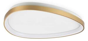 Ideal Lux 328065 GEMINI ON-OFF stropné svietidlo LED D610mm 29W 3850/1730lm 3000K mosadzná