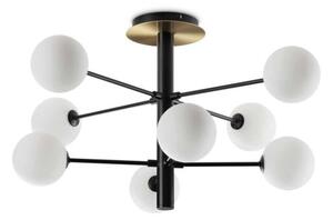 Ideal Lux 328485 COSMOPOLITAN stropné svietidlo 8xG9 D640mm čierna