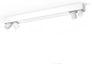 Philips HUE White and color ambiance 8720169318618 Centris stropné svietidlo LED/4-spot LED 40W + 4xGU10 4,2W 2000-6500K+RGB biela