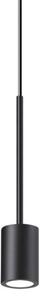 Ideal Lux 328331 ARCHIMEDE CILINDRO závesné svietidlo LED D90mm 4W 250/210lm 3000K čierna