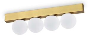 Ideal Lux 328249 PING PONG stropné svietidlo LED š309mm 12W 1000/740lm 3000K mosadzná