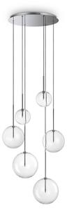 Ideal Lux 317250 EQUINOXE závesné svietidlo 6xG4 D650mm chrómová