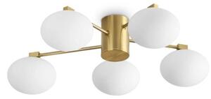 Ideal Lux 316697 HERMES stropné svietidlo 5xG9 D600mm mosadzná