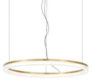 Ideal Lux 314938 CROWN závesné svietidlo LED D600mm 30W 3000/2480lm 3000K mosadzná
