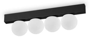 Ideal Lux 313283 PING PONG stropné svietidlo LED š309mm 12W 1000/740lm 3000K čierna
