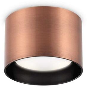 Ideal Lux 310893 SPIKE ROUND stropné bodové svietidlo 1xGX53 D100mm medená