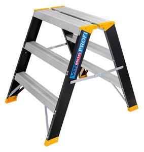 PROFI MAX 5303 Rebrík obojstranný 2x3 priečky, hliníkový VENBOS VEN.5303