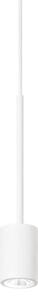 Ideal Lux 310589 ARCHIMEDE CILINDRO závesné svietidlo LED D90mm 4W 250/210lm 3000K biela