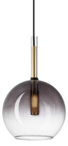 Ideal Lux 309811 EMPIRE závesné svietidlo 1xG9 D180mm čierna, šedá