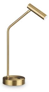 Ideal Lux 295541 EASY stolná lampička LED V460mm 3,5W 250/200lm 3000K mosadzná