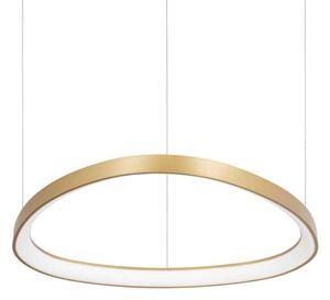 Ideal Lux 304700 GEMINI DALI/PUSH závesné svietidlo LED D610mm 48W 5100/3460lm 3000K mosadzná