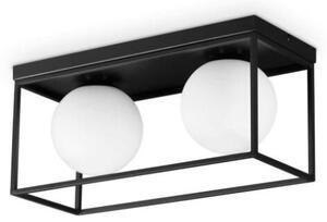 Ideal Lux 304137 LINGOTTO stropné svietidlo 2xE14 čierna