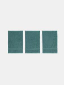 Sinsay - Súprava uterákov na ruky 3 pack - modrozelená