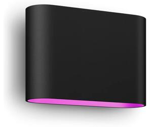 Philips Hue White and color ambiance 8720169234505 Dymera nástenné svietidlo LED 10,2W/1020lm 2200-6500K+RGB IP44 čierna