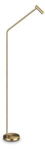 Ideal Lux 295503 EASY stojacia lampa LED V1280mm 3,5W 250/200lm 3000K mosadzná