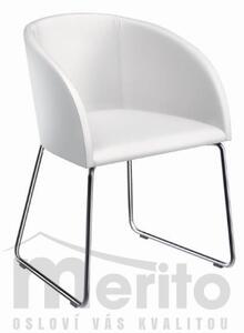 S19-1 dizajnová stolička - kresielko biele ihneď k odberu, now!by Hülsta