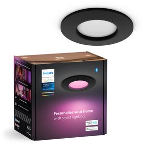 Philips Hue White and color ambiance 8720169264151 Slim downlight S zápustné svietidlo D90mm LED 8,3W/1000lm 2200-6500K+RGB IP44 čierna
