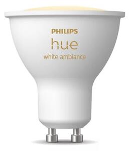Philips Hue White Ambiance 8720169229976 LED žiarovka GU10 4,2W/400lm 2200-6500K bluetooth