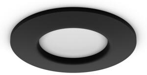 Philips Hue White and color ambiance 8720169264151 Slim downlight S zápustné svietidlo D90mm LED 8,3W/1000lm 2200-6500K+RGB IP44 čierna