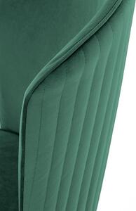 Halmar K446 stolička tmavo zelená