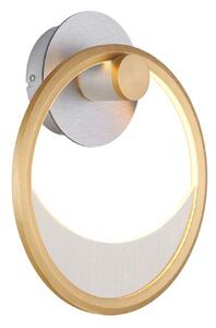 GLOBO 67333-16W UMBRA nástenné svietidlo LED 16W/628lm 3000K strieborná, zlatá, biela