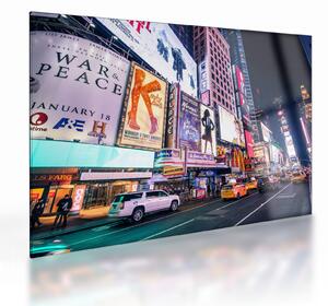 Sklenený obraz - New York Theater District (70x50 cm)