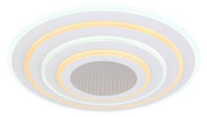 GLOBO SMART LIGHT 48544-40SH JOCELYN stropné svietidlo D400mm LED 40W/2900lm 2700-6500K biela, chróm, diaľkový ovládač