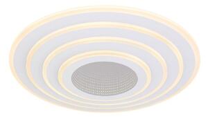 GLOBO SMART LIGHT 48544-40SH JOCELYN stropné svietidlo D400mm LED 40W/2900lm 2700-6500K biela, chróm, diaľkový ovládač