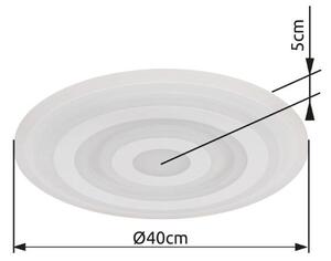 GLOBO 48554-20 ALOIS stropné svietidlo D400mm LED 20W/1800lm 2700, 6500K biela