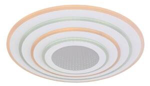 GLOBO SMART LIGHT 48544-40SH JOCELYN stropné svietidlo D400mm LED 40W/2900lm 2700-6500K biela, chróm, diaľkový ovládač