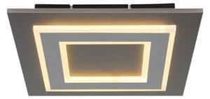 GLOBO 48033-24 JAYDEN stropné svietidlo LED 320x320mm 24W/680lm 3000K antracit, šedá, biela