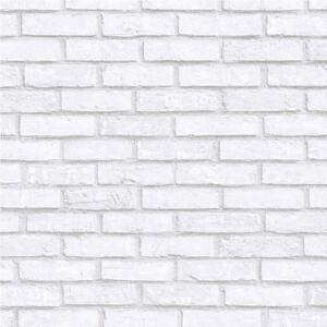 Samolepící fólie cihla bílá, rozměr 90 cm x 15 m, GEKKOFIX 12211