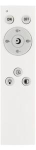 GLOBO SMART LIGHT 48025OBSH ULLY stropné svietidlo LED 485x485mm 24W/1400lm 2700-6500K biela, čierna, diaľkový ovládač