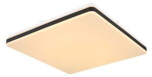 GLOBO SMART LIGHT 48025OBSH ULLY stropné svietidlo LED 485x485mm 24W/1400lm 2700-6500K biela, čierna, diaľkový ovládač
