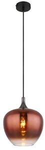 GLOBO 15548HG MAXY závesné svietidlo D240mm 1xE27 čierna, medená