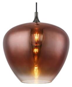 GLOBO 15548H2G MAXY závesné svietidlo D400mm 1xE27 čierna, medená