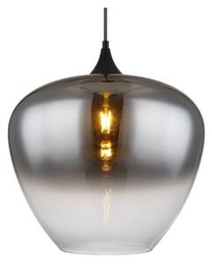 GLOBO 15548H2 MAXY závesné svietidlo D400mm 1xE27 čierna matná, dymová