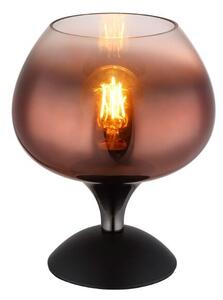 GLOBO 15548T2G MAXY stolná lampička V205mm 1xE27 čierna, medená