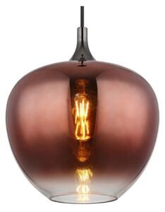 GLOBO 15548H1G MAXY závesné svietidlo D290mm 1xE27 čierna, medená