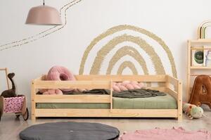 Detská posteľ z borovicového dreva v prírodnej farbe 180x190 cm Mila CPD – Adeko