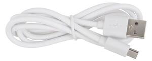 GLOBO 21007W JULSY dotyková stolná lampička V200mm LED 2,5W/173lm 2700+4000+6500K matná biela, priehľadná, vrátane CR18650 1800mAh 3,7V, USB kábel