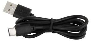 GLOBO 21011 EVALINA dotyková stolná lampička V165mm LED 2W/90lm 2700+6500+4000K hnedá, biela, vrátane batérie CR18650 1200mAh 3,7V, USB-C kábel