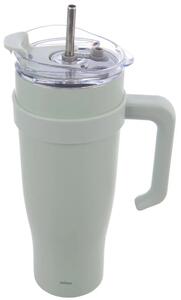 Termohrnček 1,2 l, nerez/plast, zelený ORION 112282