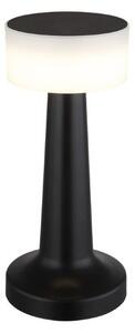 GLOBO 58447S ANGELIKA dotyková stolná lampička V215mm LED 1W/55lm 2700+6500+4000K čierna, biela, vrátane batérie CR18650 800mAh 3,7V, USB-C kábel