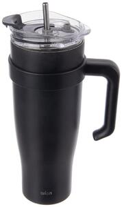 Termohrnček 1,2 l, nerez/plast, čierny ORION 112284
