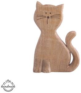 Kočka Micka 30,5 cm, mangové drevo ORION 351858