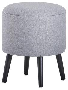 TABURETKA, drevo, textil, kompozitné drevo, 40/46/40 cm Ambia Home - Kreslá