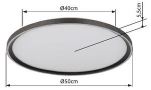 GLOBO 48802-48 DUBLIN stropné svietidlo D500mm LED 48W/2530lm 2700-6000K šedá, biela, diaľkový ovládač